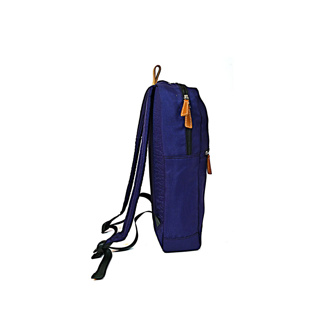 Syraah Blue Canvas Backpack - Sleek & Durable Everyday Companion