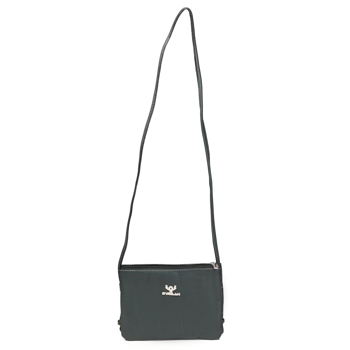 Syraah Mini Crossbody Bag – Black Color | Full Grain Leather