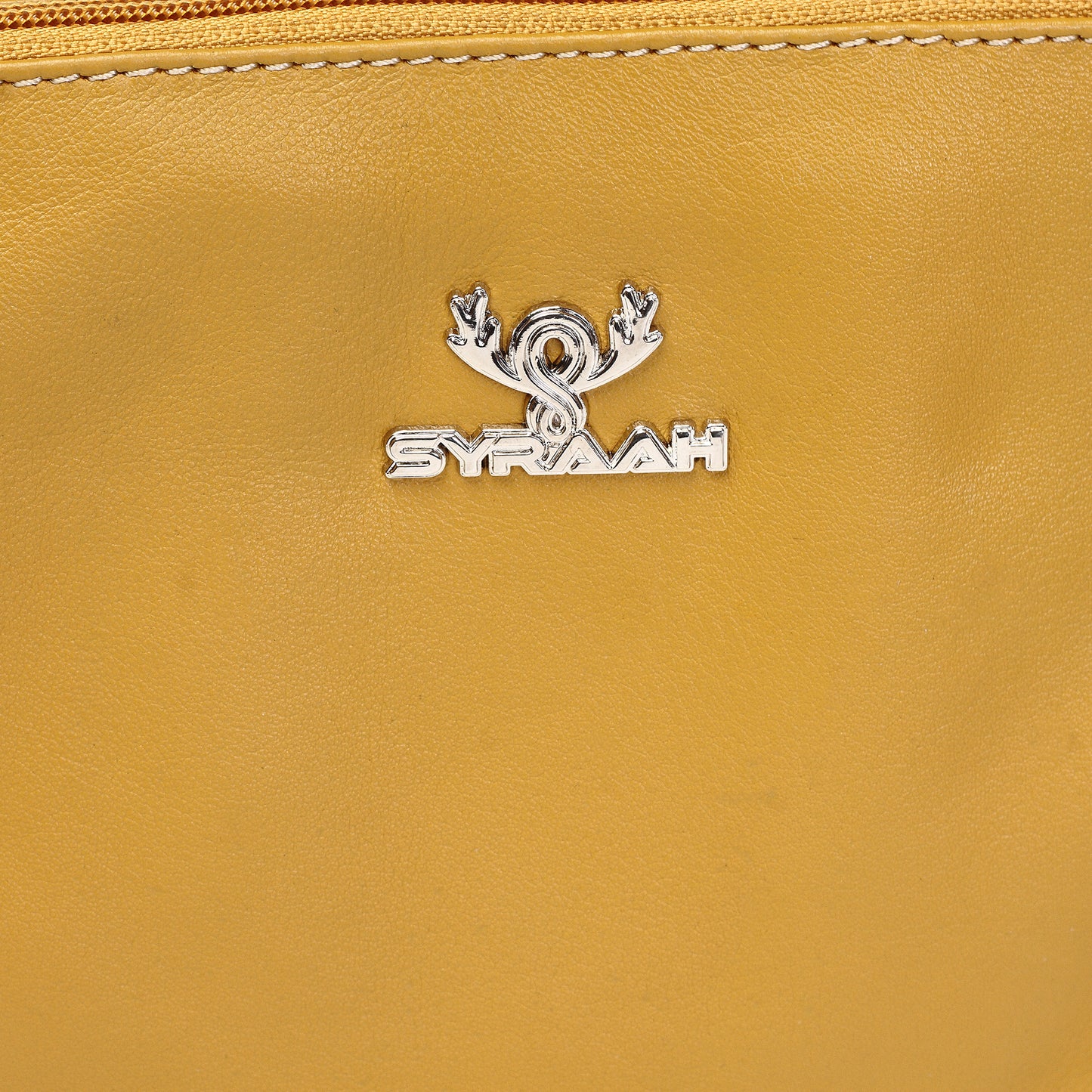 Syraah Mini Crossbody Bag – Yellow Color | Full Grain Leather