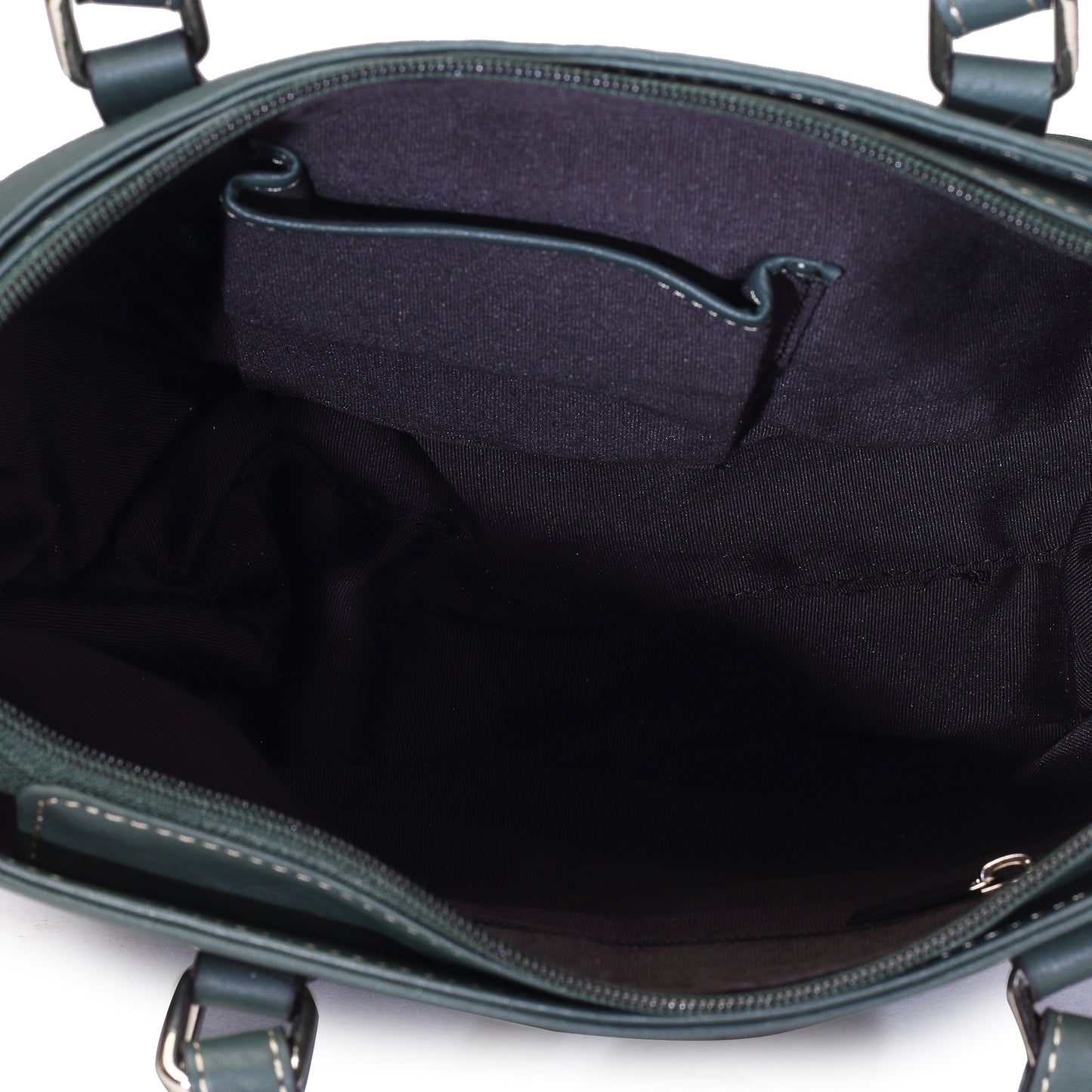 Syraah Classic Green Tote Bag - Full Grain Leather