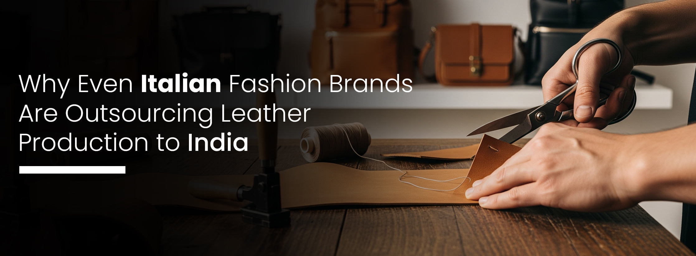 leather goods manufacturer in Italy