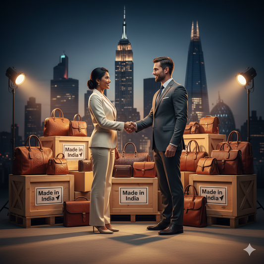 How Indian Private-Label Leather Manufacturers Are Powering Global B2B in 2025