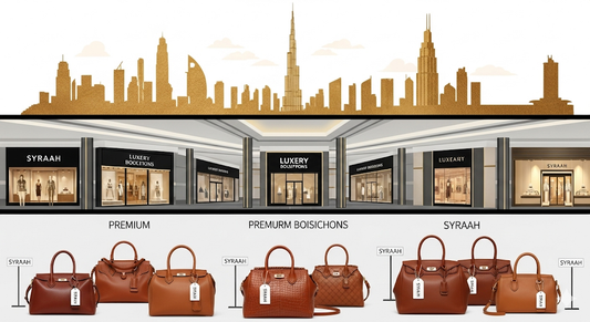 Premium Leather Goods Exports to UAE: How Renesa Export & Syraah Empower B2B Buyers