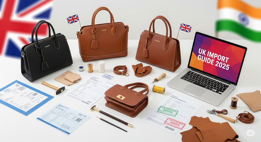 The Ultimate UK Buyer’s Guide to Importing Leather Bags from India (2025 Edition)