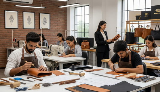 Why the World Is Turning to India for Private Label Leather Bag Manufacturing