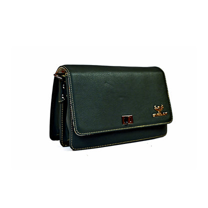 Syraah Dark Blue Green - Premium Leather Shoulder Bag