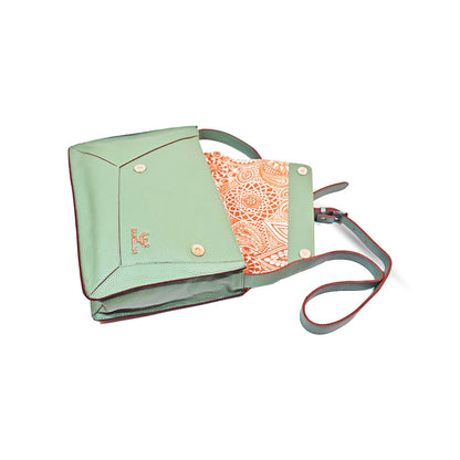 Syraah Pista Elegance - Premium Leather Sling Bag for Women