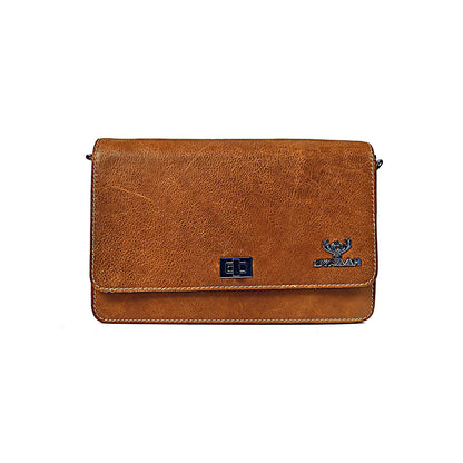 Syraah Dark Blue Green - Premium Leather Shoulder Bag