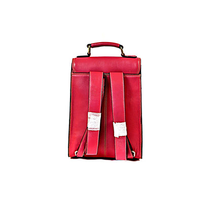 Syraah Pink Leather Backpack Collection - Premium Stylish Design