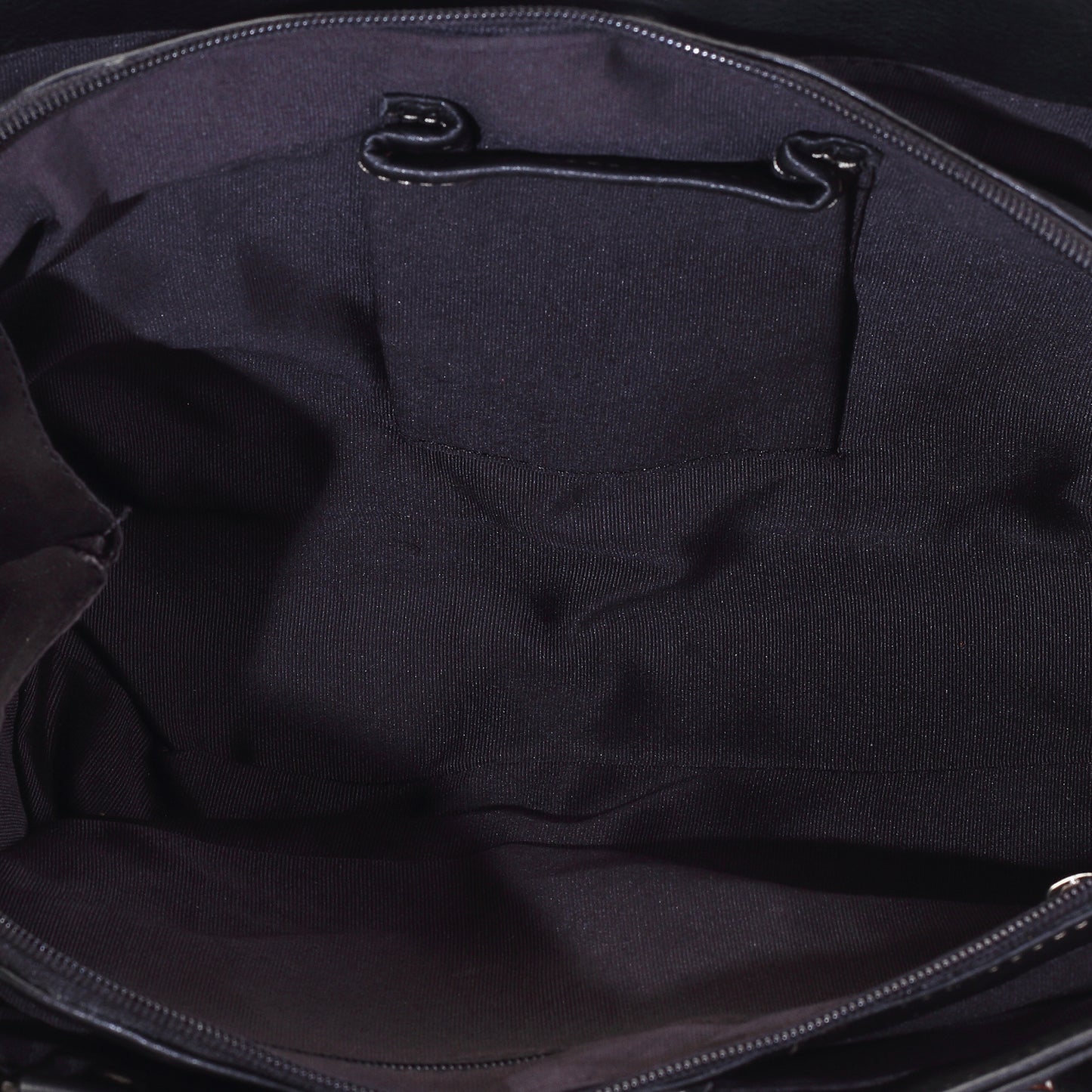 Syraah Black Full-Grain Leather Executive Handbag