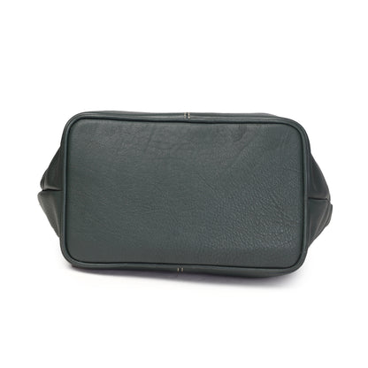 Syraah Classic Green Tote Bag - Full Grain Leather
