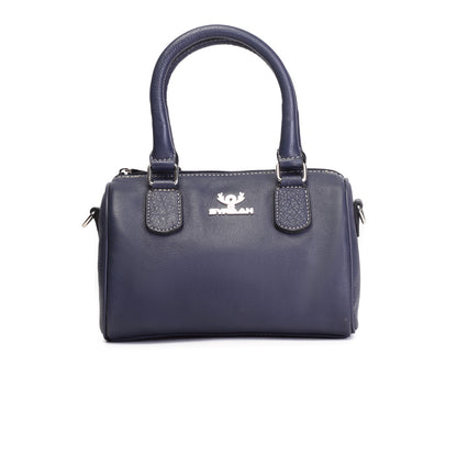 Syraah Luxe Barrel Bag - Maroon Premium Leather Handbag